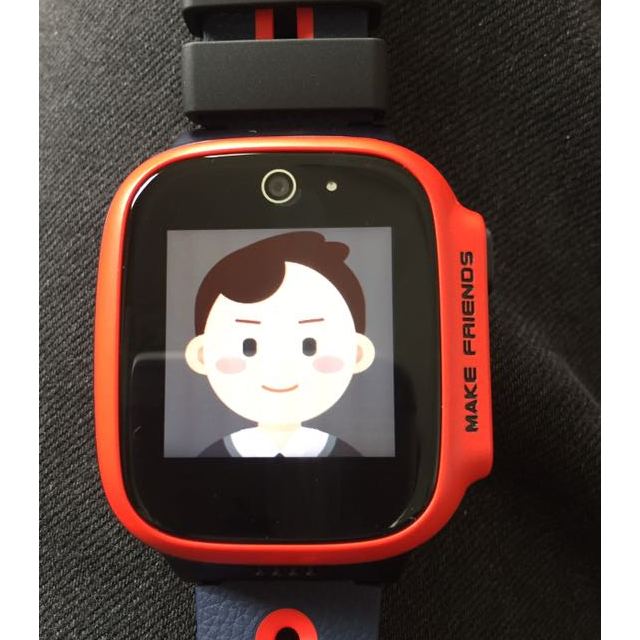 小天才儿童电话手表xtc z2s 海棠红 智能防水视频通话4g定位