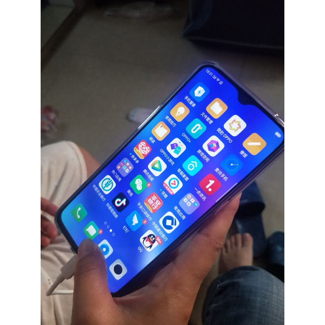 oppo k1 千元屏幕指纹手机 6g 64g 摩卡红 拍照智能 光感屏幕指纹全