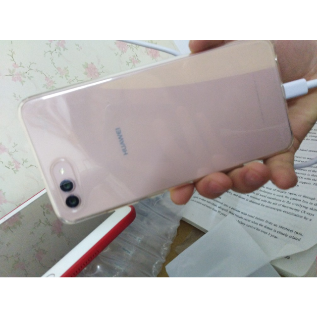 华为huawei华为nova2s全网通版6gb64gb樱粉金色移动联通电信4g手机