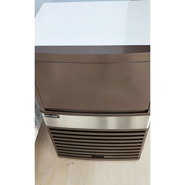 乐创lecon100kg制冰机商用制冰机冰块机奶茶店家用小型迷你全自动大型