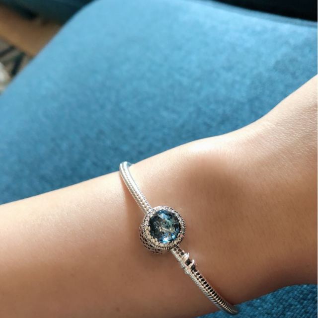 pandora潘多拉成品手链 冰女神之眼 925银时尚串珠成品手链 zh-011 19