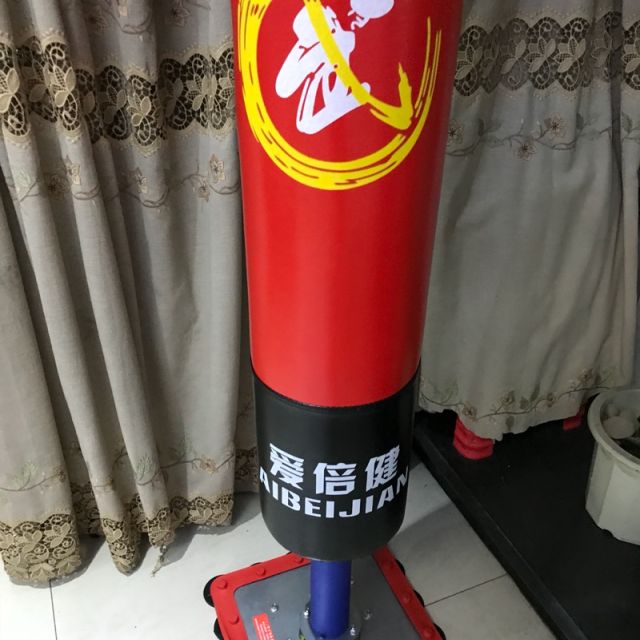 爱倍健拳击沙袋儿童小孩散打立式家用成人不倒翁沙袋室内健身沙包 1米