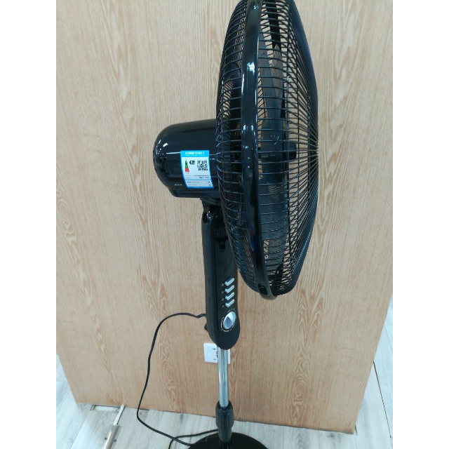 松桥(mazuba)落地电风扇fs40-s1家用落地扇机械式摇头立式五叶电扇