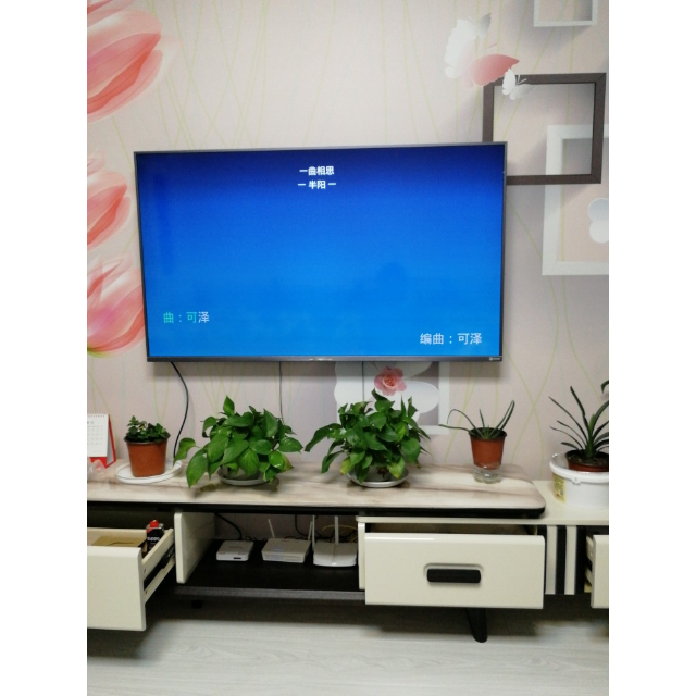 长虹changhong55x9s55英寸全面屏32核4k超高清hdr超薄人工智能电视机