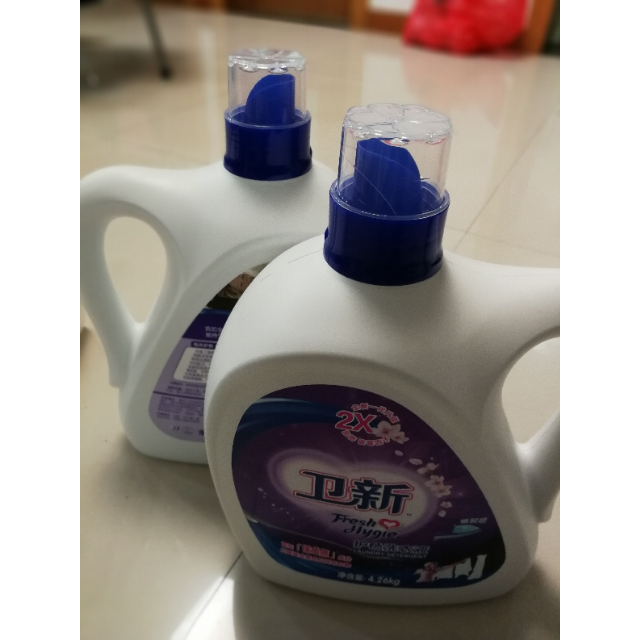26kg 机洗亮衣护色威露士出品 卫新 护色洗衣液4.