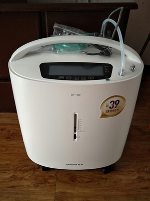 鱼跃制氧机8f-3w 3l带雾化制氧机(器械)低噪静音款吸氧器家用医用老人