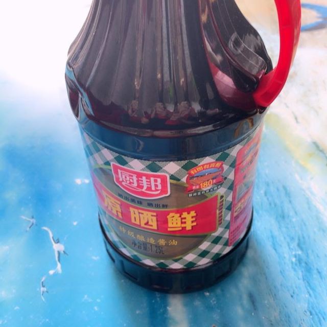 厨邦原晒鲜125l调味品酱油生抽晒足180天味道鲜美酿造酱油生抽