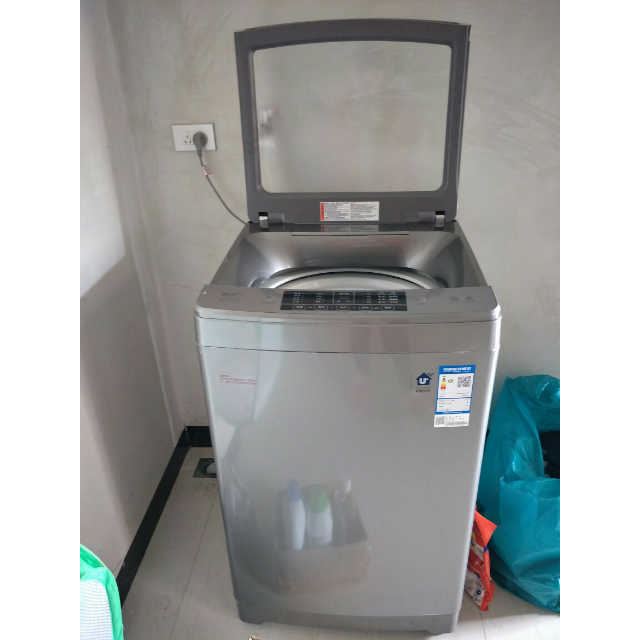 海尔(haier)eb100f959u1 10公斤大容量 全自动家用波轮洗衣机 幂动力
