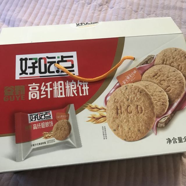 年货礼盒达利园好吃点饼干零食高纤粗粮饼800g饼干礼盒