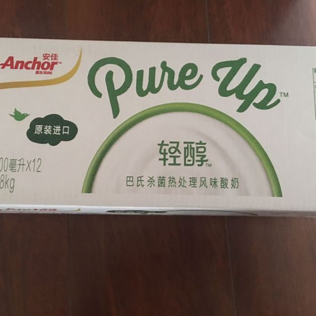 安佳(anchor)超高温灭菌卓冉有机纯牛奶250ml*24盒整箱 新西兰进口