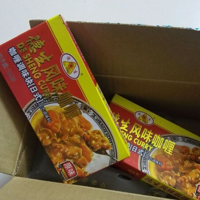 德生风味咖喱原味100g日式微辣咖喱块浓厚香味