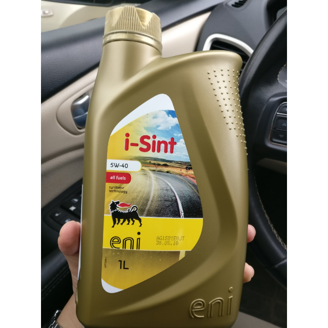 eni埃尼欧洲进口isintfe极越机油5w40sn级全合成机油润滑油1l