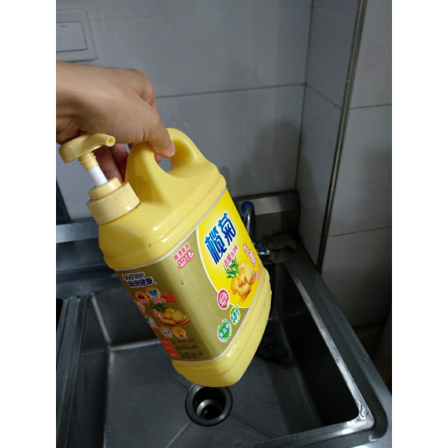 榄菊生姜去腥洗洁精118kg家用厨房去油洗碗液碟剂洗涤灵水果蔬菜清洁