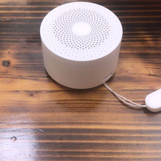 小米mi小爱蓝牙音箱随身版白色小爱同学ai智能音响mdz28de
