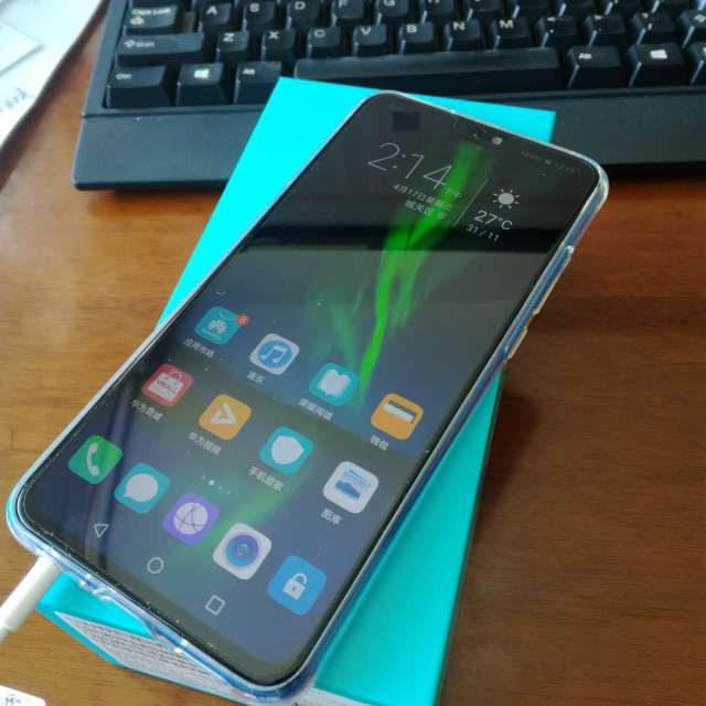 华为/荣耀(honor) 8x 6gb 128gb 魅海蓝 移动联通电信4g 双卡双待 91%