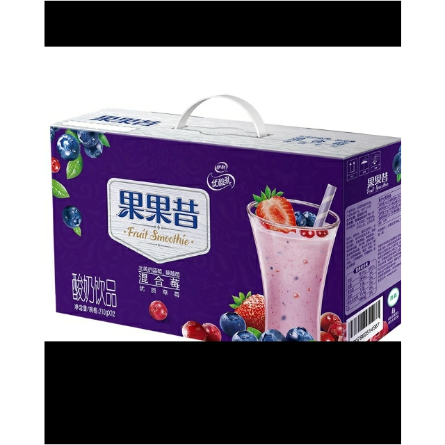 伊利果果昔酸奶饮品210g12盒