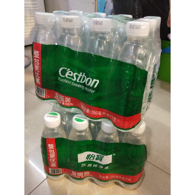 怡宝纯净水350ml12量贩装怡宝饮用水