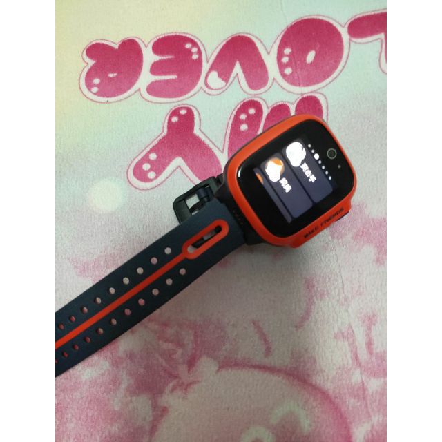 > 小天才儿童电话手表xtc z2s 海棠红 智能防水视频通话4g定位商品