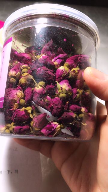 滋寧 玫瑰花茶60g/瓶 玫瑰乾花茶花草茶 泡水喝無硫玫瑰花曬單圖