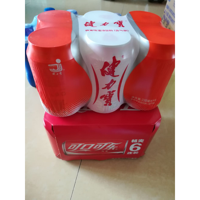 健力宝橙蜜味运动饮料听装330ml6