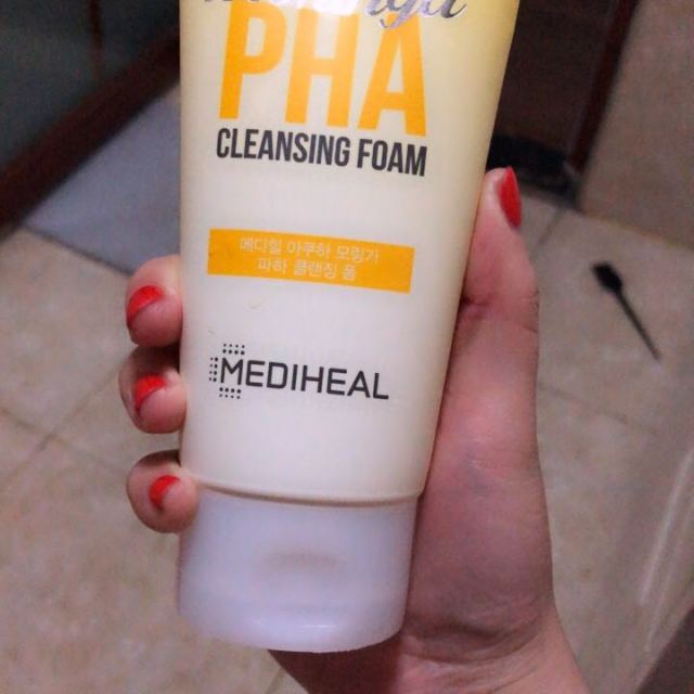 mediheal美迪惠尔辣木舒缓去角质洗面奶150ml瓶温和清洁可莱丝