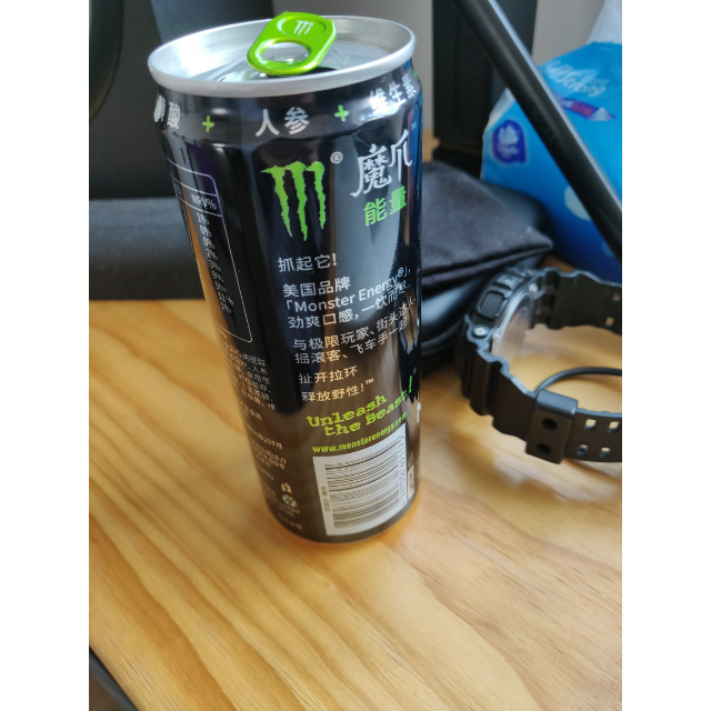 可口可乐 魔爪(monster)能量型维生素运动饮料330ml*24 整箱 可口可乐