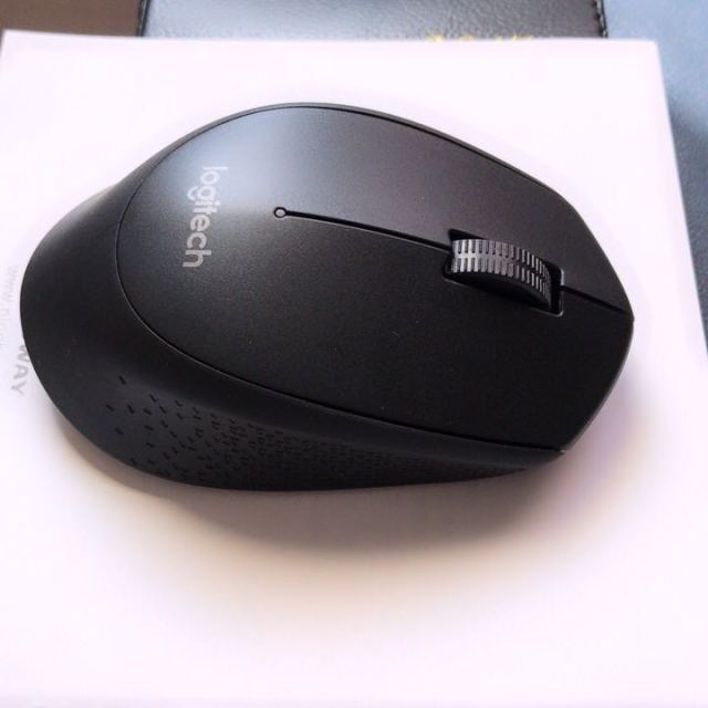 罗技m280 无线光电鼠标笔记本电脑苹果台式机办公省电m275升级(黑色)