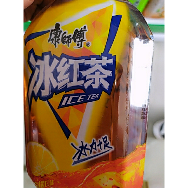 康師傅 冰紅茶檸檬味1l*12瓶 箱裝 茶飲料(新老包裝隨機發貨)茶飲料您