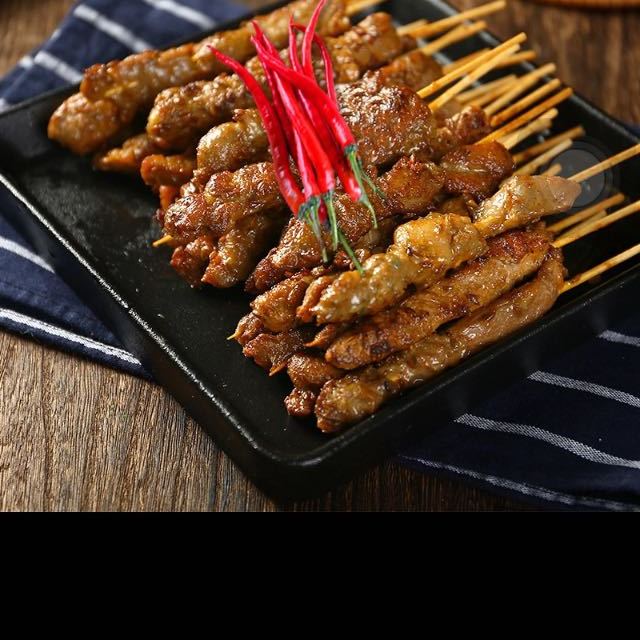 > 大牧汗 香辣味羔羊肉串 218g (菜场)商品评价 > 羊肉串不错,我先下