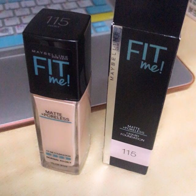 > 美宝莲定制柔雾粉底液115 30ml商品评价 > 正品,适合油皮,干皮.