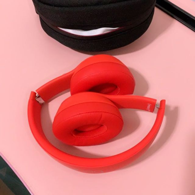 beats solo3粉色图片