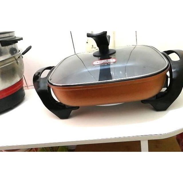 九阳(joyoung)电火锅 jk-45h02升级款 6l大容量 韩式方锅 自动断电