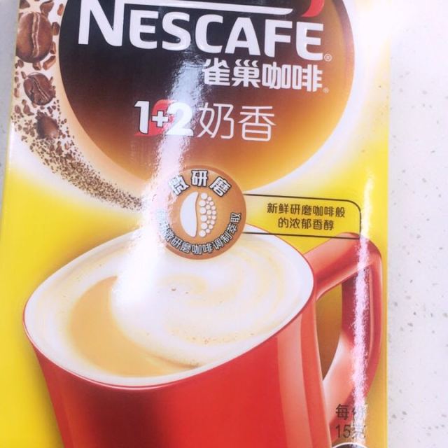 雀巢nestle12奶香咖啡7条105g