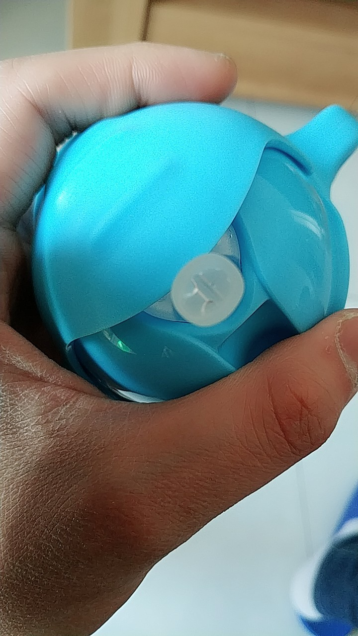 box重力球水杯240ml【天蓝色】学饮杯子 材质 (pp) 吸管杯 经典款