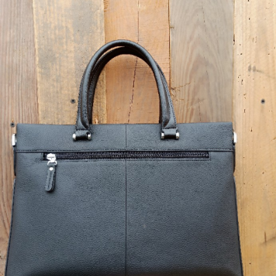 dante丹迪2019新款手提包男士真皮男包牛皮包包商务皮包横款单肩包