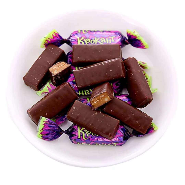 > 俄罗斯进口 kdv巧克力夹心糖500g 香脆可口(新旧包装混发)商品评价
