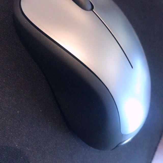 罗技logitechm320无线鼠标电脑笔记本台式机usb办公便携灰色