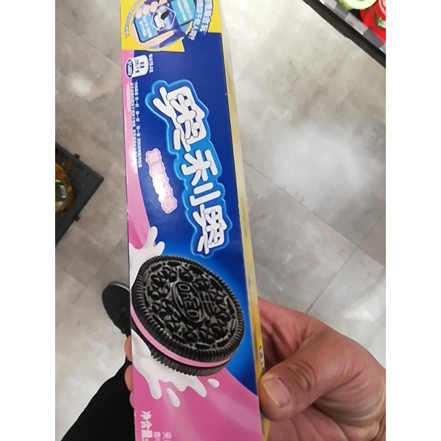 奥利奥oreo夹心饼干零食草莓味116g