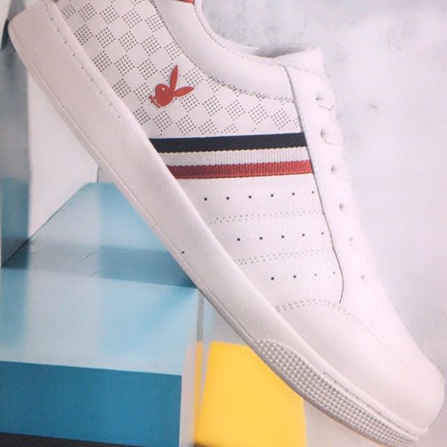 花花公子男板鞋2019运动鞋休闲鞋户外运动鞋男小白鞋 playboy春季舒适