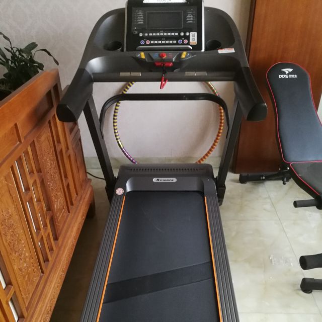 亿健8008s家用跑步机小型静音正品折叠多功能室内大型电动跑步机健身