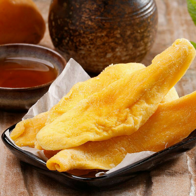 憨豆熊 芒果干100g*2 果脯蜜饯芒果脆水果干休闲零食小吃芒果脆