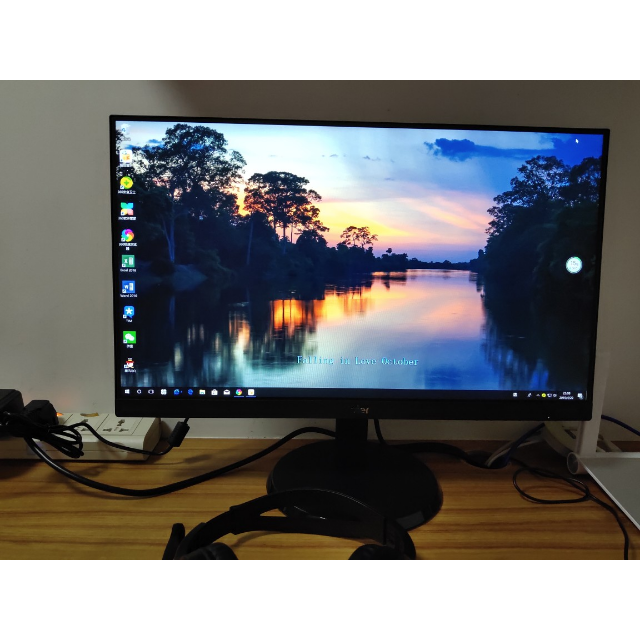 海尔(haier)极光d5m商用办公家用台式电脑整机 21.