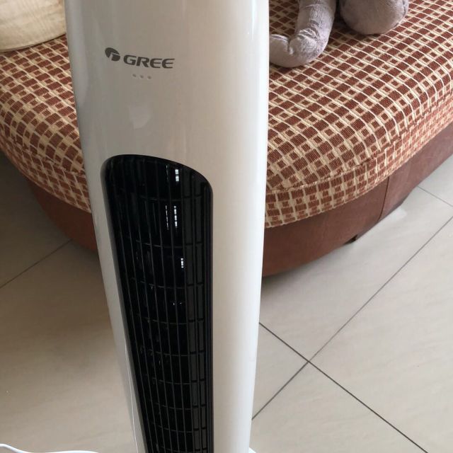 格力(gree) fl-09s61bha 塔扇电风扇遥控大风量无叶风扇家用静音空气