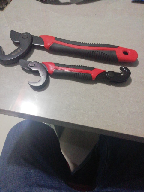 【苏宁自营】勒塔(leta)自锁2用扳手套装管钳lt-uaw080晒单图