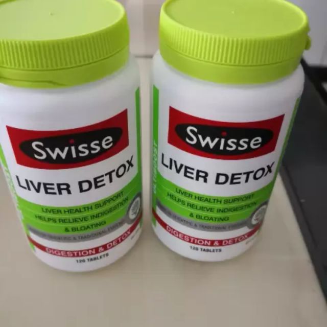 swisse斯維詩護肝片奶薊草肝臟排毒片120片澳洲進口膳食營養補充劑