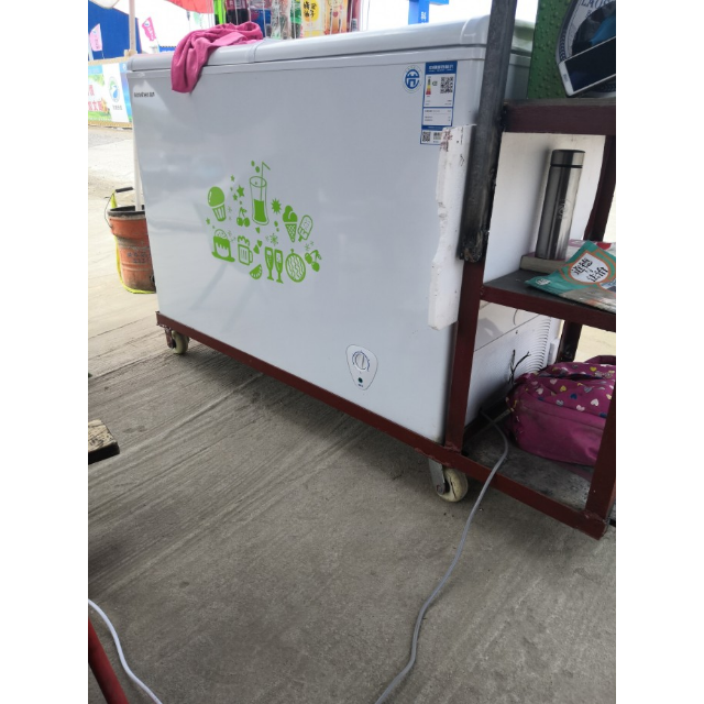 容声ronshen273升蝶形门双温柜冷冻冷藏双温冰柜家用商用大容量卧式