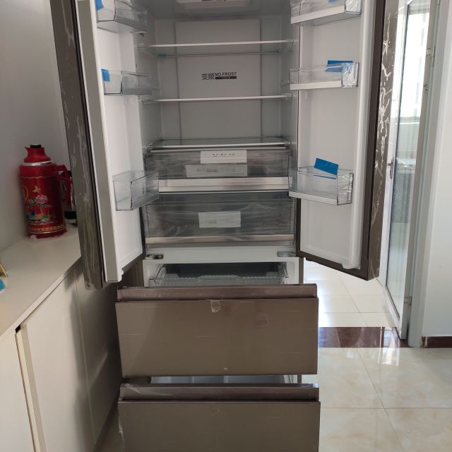 海尔haierbcd430wdgr430升法式多门风冷无霜冰箱干湿分储三档按需变温
