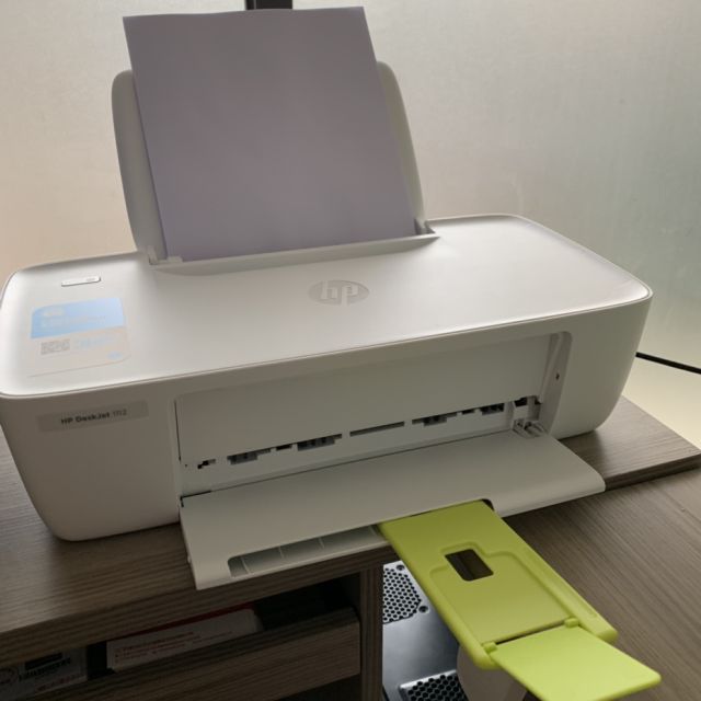 惠普(hp)deskjet 1112 彩色喷墨打印机家用学生照片小型迷你连供a4纸
