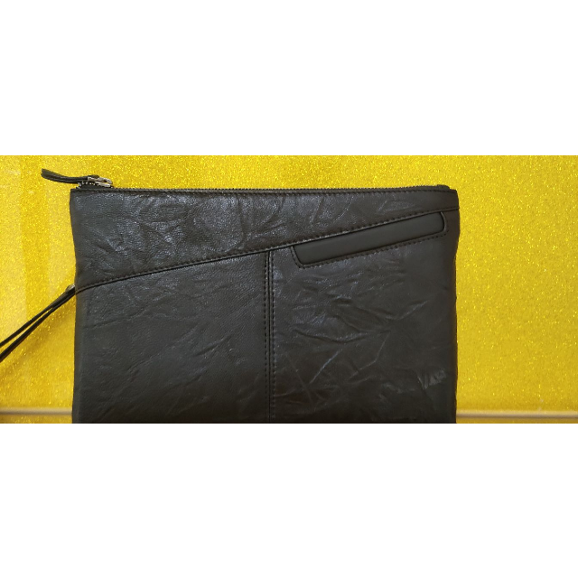 dante丹迪头层羊皮男士手拿包多功能长款手拿包休闲时尚手包大容量