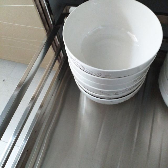 瓷物语6英寸面碗陶瓷家用大饭碗6个装大碗泡面碗大号碗大汤碗(简爱)碗